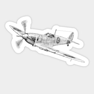 Spitfire Sticker